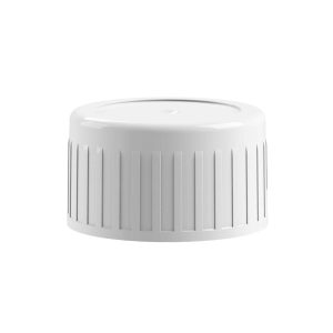 Bouchon simple à vis 28-410 blanc - blanc