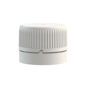 Bouchon simple à vis PP18 inviolable blanc 0028 - blanc