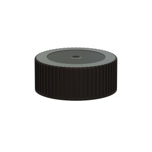 Bouchon simple à vis 39 noir