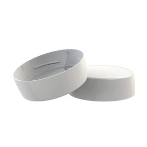 Couvercle col large 58 haut blanc 0028 - blanc