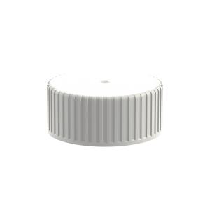Bouchon simple à vis pour sauce blanc 128 pour PP - blanc