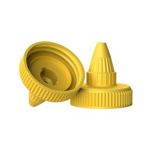Bouchon double pour sauce 38-400 jaune 0607 avec joint - jaune