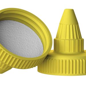 Bouchon double pour sauce 38/400 jaune 2607 pour PET