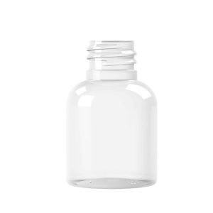 Flacon PET 30ml M1 cylindrique 20/410 transparent