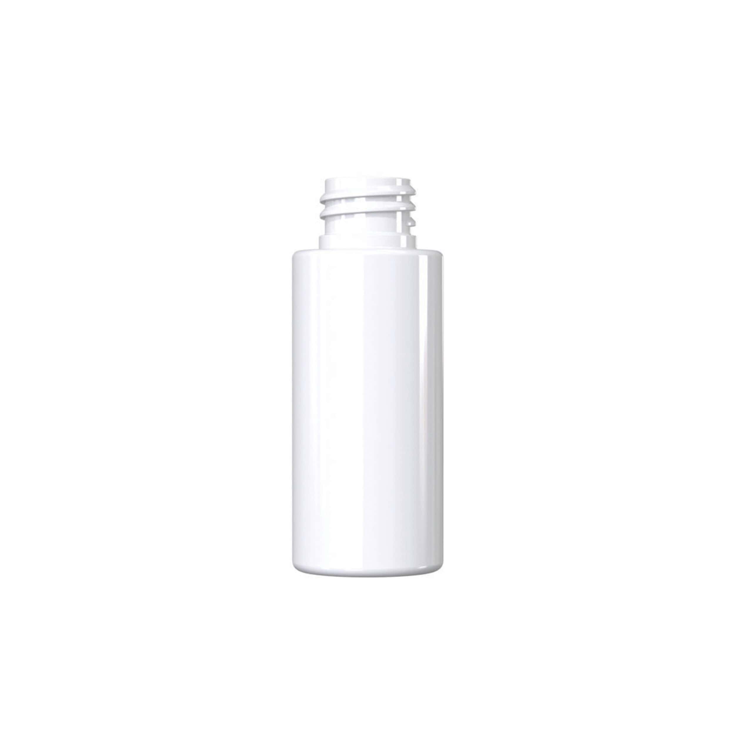 Flacon PET 30ml M4 cylindrique 20-410 blanc