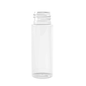 Flacon PET 35ml M4 cylindrique 24-410 transparent 11g (EP) - transparent