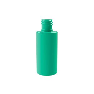 Flacon PET 50ml M4 cylindrique 20-415 vert
