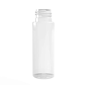 Flacon PET 50ml M4 cylindrique 24-410 transparent 11g (EP) - transparent