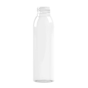 Flacon PET 100ml M3 cylindrique 24-410 transparent 16g - transparent