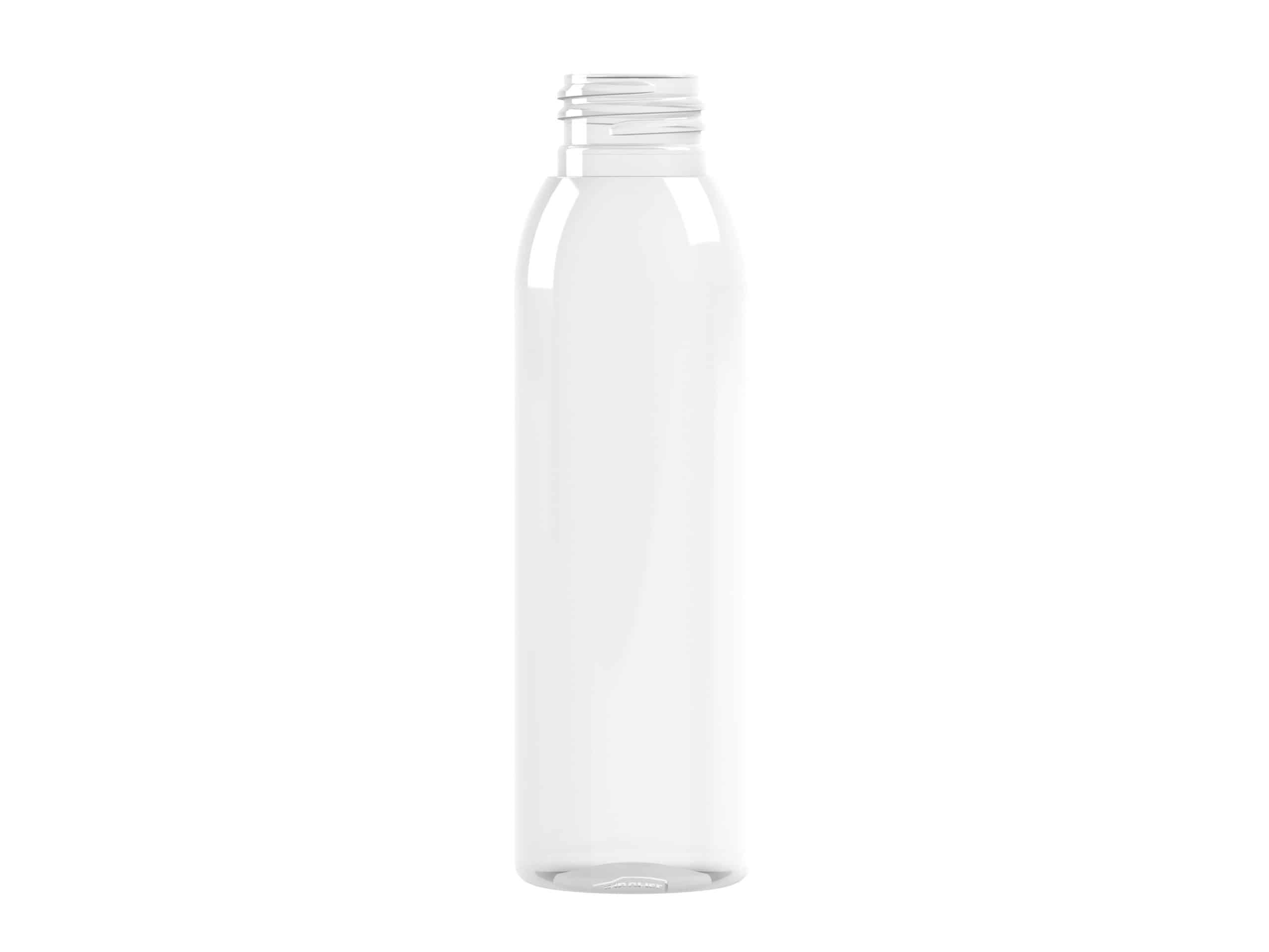 Flacon PET 100ml M3 cylindrique 24-410 transparent 16g - transparent