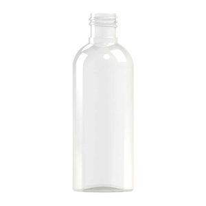 Flacon PET 120ml M1 cylindrique 20-415 transparent 13g - transparent