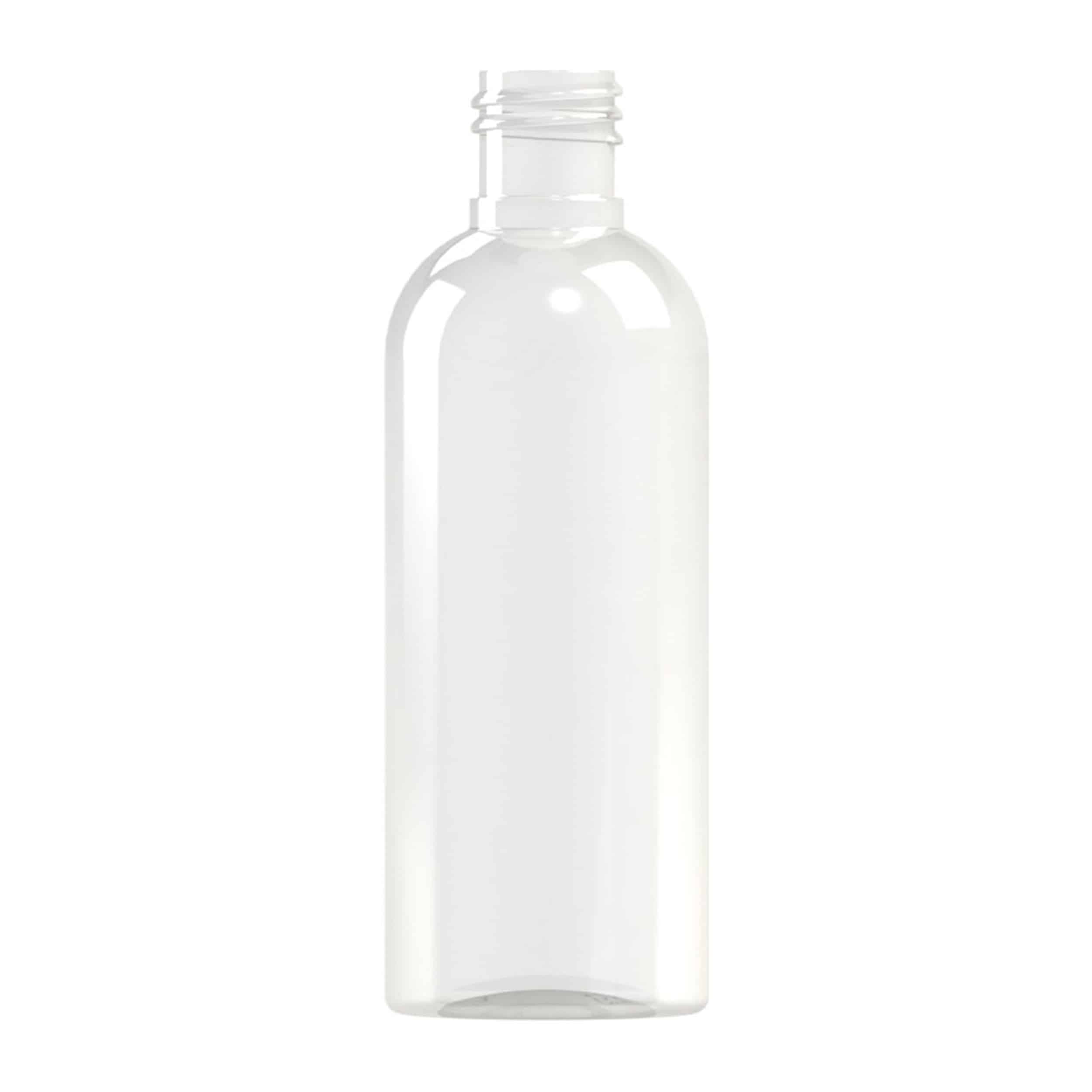 Flacon PET 120ml M1 cylindrique 20-415 transparent 13g - transparent