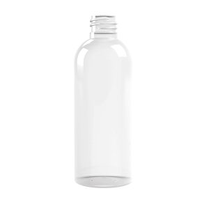 Flacon PET 120ml M1 cylindrique 20-410 transparent 13g - transparent