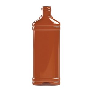 Flacon PET 150ml ovale 20-415 ambre