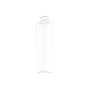 Flacon PET 190ml M4 cylindrique 24-410 transparent - transparent