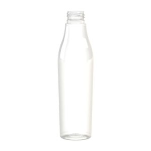 Flacon PET 200ml M1 conique 24-410 transparent - transparent