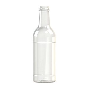 Flacon PET 200ml pour sauce 22-17 transparent - transparent