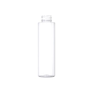 Flacon PET 200ml M4 cylindrique 28-410 inviolable transparent - transparent