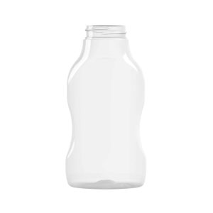 Flacon PET 230ml M1 ovale 38-400 transparent