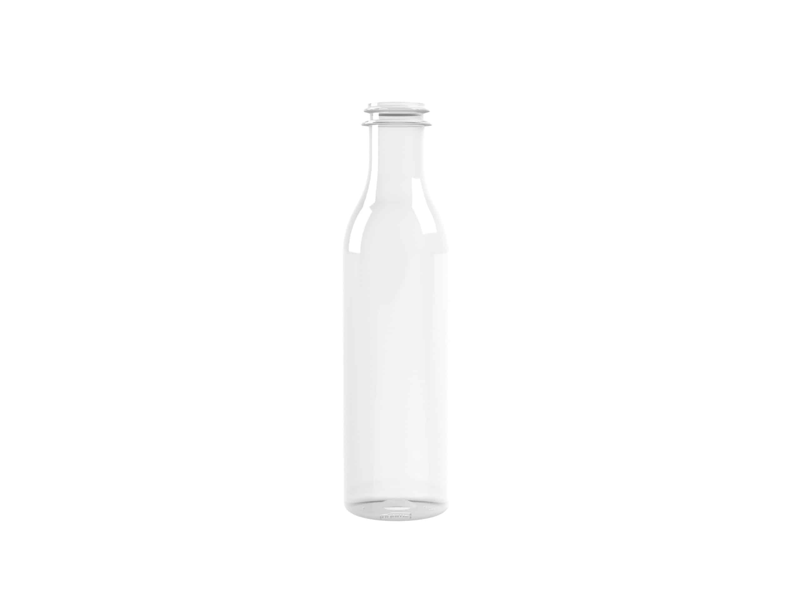 Flacon PET 250ml M3 cylindrique 29-21 transparent