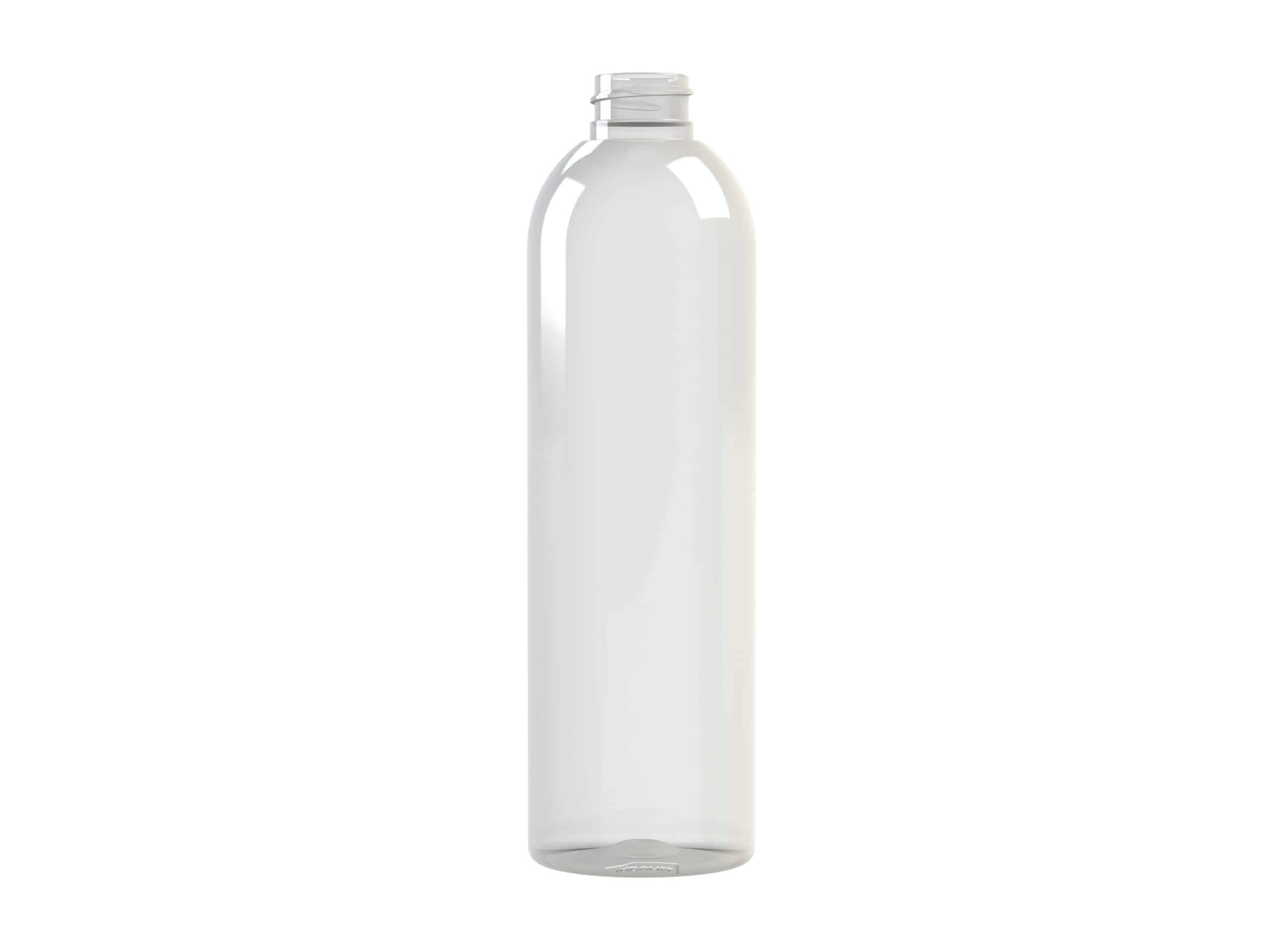 Flacon rPET30 500ml M2 cylindrique 28-410 transparent - transparent