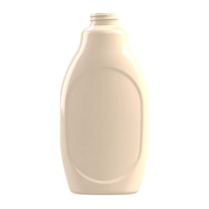 Flacon PET 500ml MP1 crème - beige