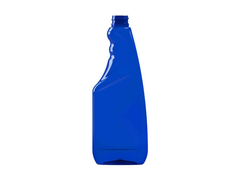 Flacon PET 500ml pour pulvérisateur M1 transparent - bleu