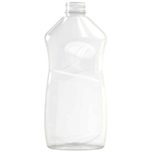 Flacon PET 500ml LL 28-410 transparent - transparent
