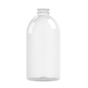 Flacon PET 500ml M1 cylindrique 29-21 transparent 43g