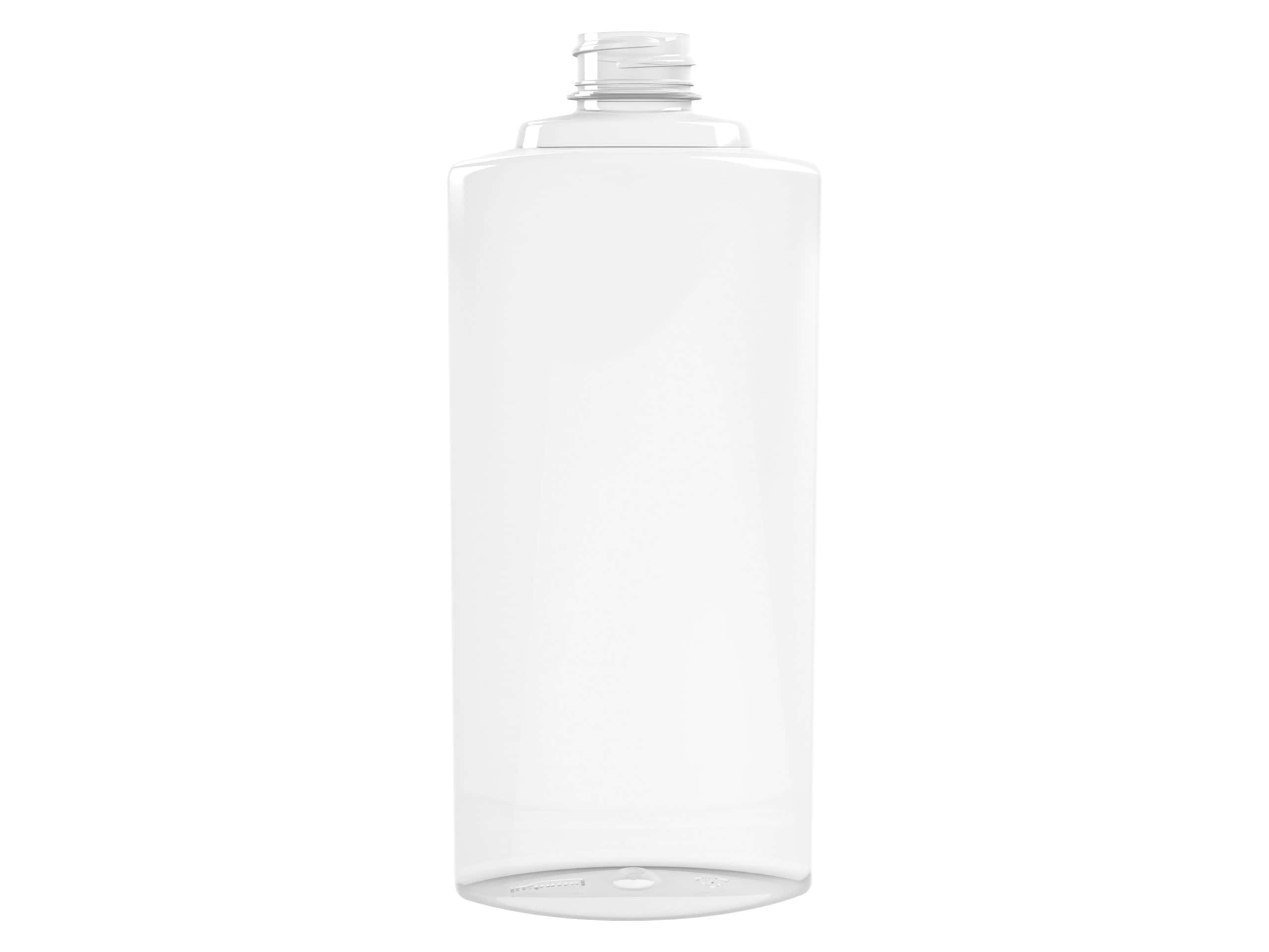 Flacon PET 500ml M4 ovale 28-410 transparent 35g