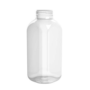 Flacon PET 500ml M2 carré 38 3E transparent