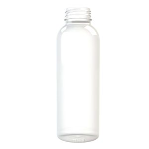 Flacon PET 500ml M2 cylindrique 38 3E avec bague transparent 30g