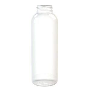 Flacon PET 500ml M2 cylindrique 38 3E transparent