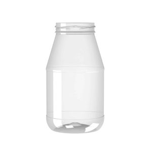 Pot PET 750ml M2 cylindrique col large 63 transparent