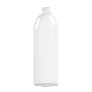 Flacon PET 1000ml M1 cylindrique 28/410 transparent 35g - transparent