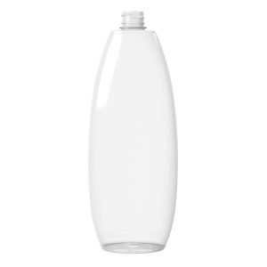 Flacon PET 1000ml Diamond 28/410 transparent 50g - transparent