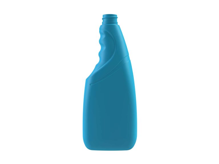 Flacon PEHD 750ml M2 pour pulvérisateur 28/410 blanc - bleu