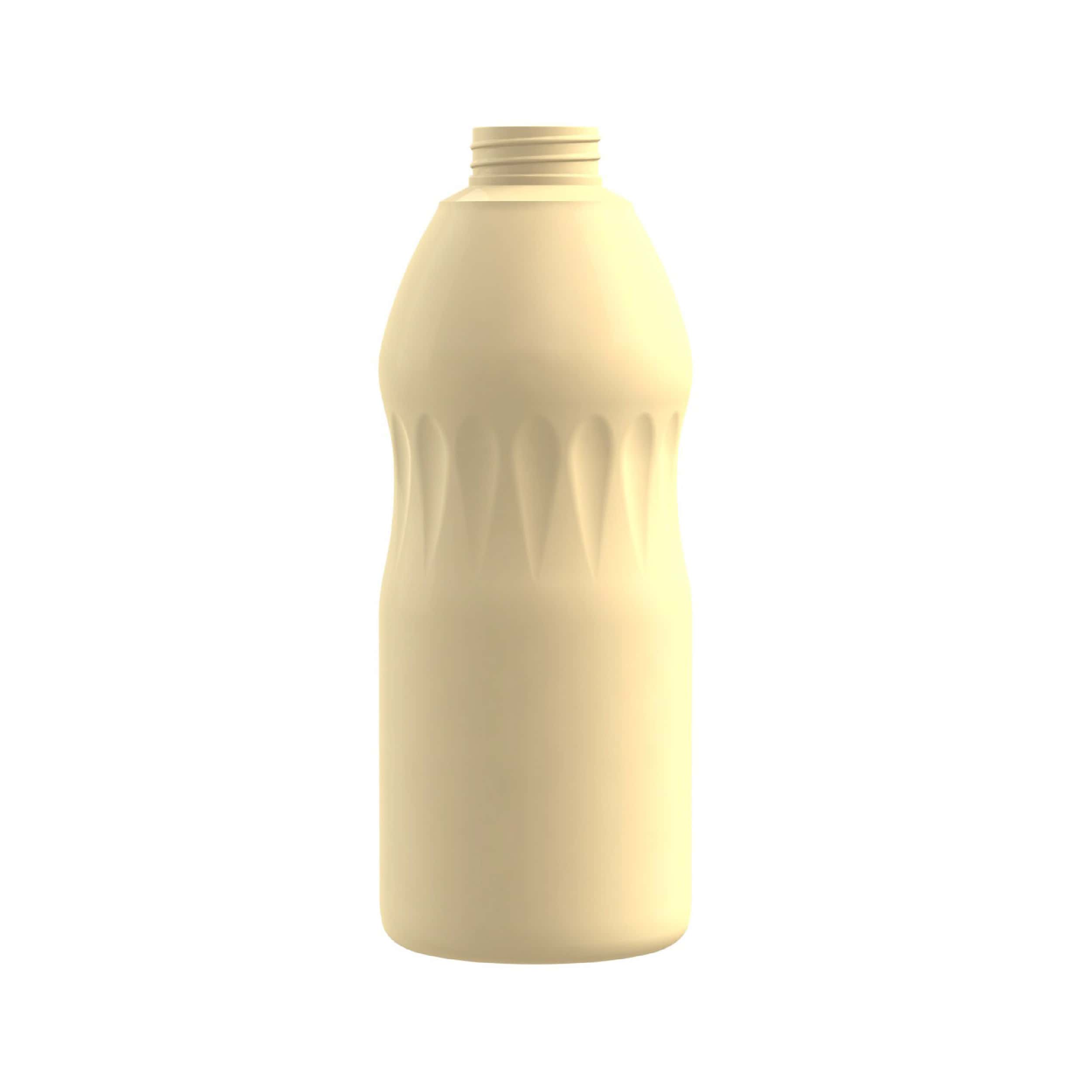 Flacon PP 500ml Top Down crème - beige