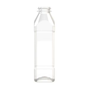 Bouteille PET 200ml M2 carrée 29-21 transparente