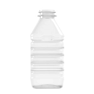 Bouteille PET 200ml rectangulaire 29-21 transparente