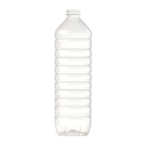 Bouteille PET 1000ml M1 carrée 29-21 V2 transparente - transparent