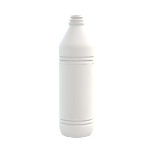 Bouteille PEHD 1000ml pour eau de Javel blanche - blanc