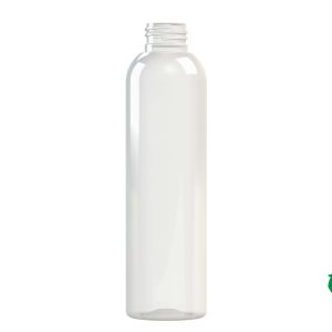 Flacon rPET100 200ml M2 cylindrique 24-410 transparent
