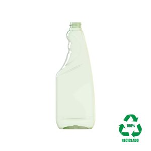 Flacon rPET100 500ml pour pulvérisateur M1 transparent