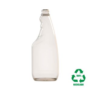 Flacon rPET100 750ml pour pulvérisateur M1 transparent 45g - transparent