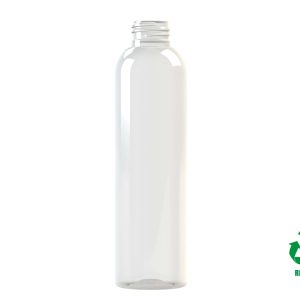 Flacon rPET30 200ml M2 cylindrique 24/410 transparent 16g