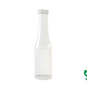 Bouteille rPET30 200ml M3 cylindrique 29-21 transparente