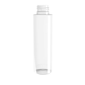 Flacon PET 100ml M4A cylindrique 24/410 transparent 20g - transparent